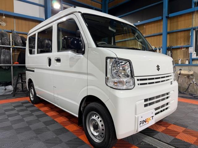 エブリイ ＰＣ　ワンオーナー・禁煙車・記録簿・デュアルカメラブレーキサポート・４速オートマ・オートライト・パワーウインドウ・キーレス・プライバシーガラス・前後ドラレコ・保証書・取説（7枚目）