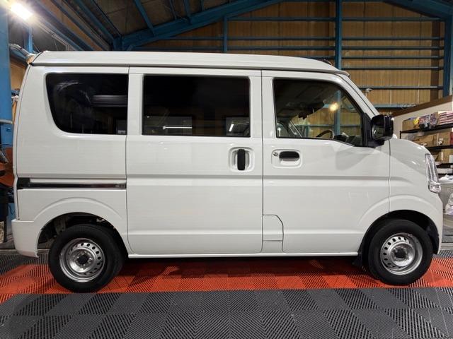 エブリイ ＰＣ　ワンオーナー・禁煙車・記録簿・デュアルカメラブレーキサポート・４速オートマ・オートライト・パワーウインドウ・キーレス・プライバシーガラス・前後ドラレコ・保証書・取説（9枚目）