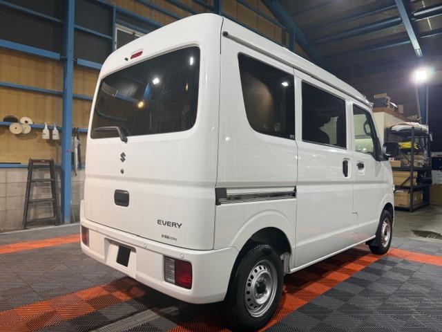 エブリイ ＰＣ　ワンオーナー・禁煙車・記録簿・４速オートマ・デュアルカメラブレーキサポート・衝突被害軽減ブレーキ・パワーウインドウ・キーレス・プライバシーガラス・保証書・取説（13枚目）