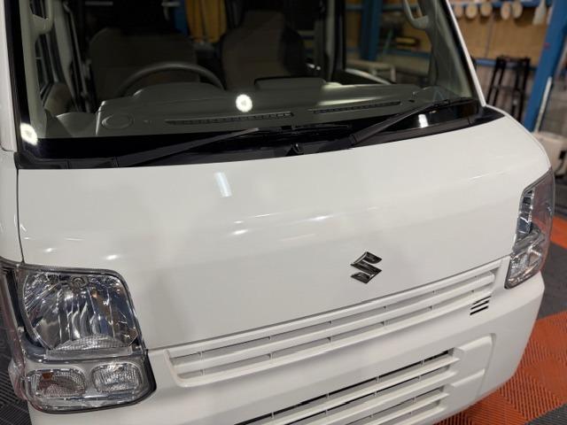 エブリイ ＰＣ　ワンオーナー・禁煙車・記録簿・４速オートマ・デュアルカメラブレーキサポート・衝突被害軽減ブレーキ・パワーウインドウ・キーレス・プライバシーガラス・保証書・取説（25枚目）