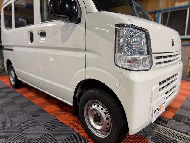 エブリイ ＰＣ　ワンオーナー・禁煙車・記録簿・４速オートマ・デュアルカメラブレーキサポート・衝突被害軽減ブレーキ・パワーウインドウ・キーレス・プライバシーガラス・保証書・取説（27枚目）