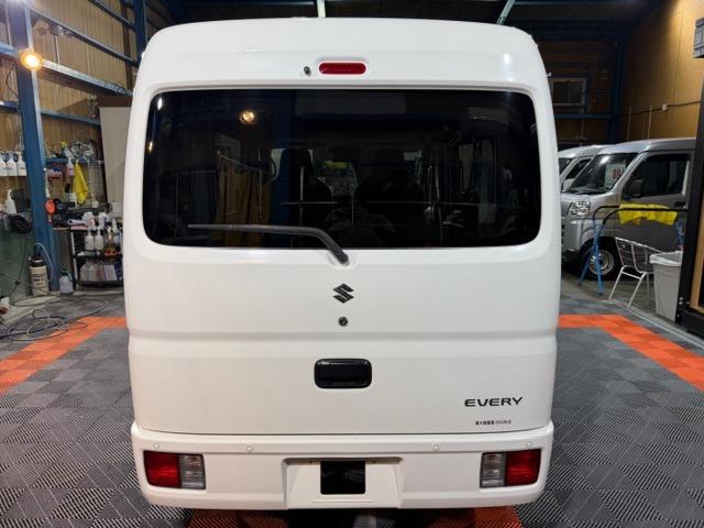 エブリイ ＰＣ　ワンオーナー・禁煙車・記録簿・４速オートマ・デュアルカメラブレーキサポート・衝突被害軽減ブレーキ・パワーウインドウ・キーレス・プライバシーガラス・保証書・取説（30枚目）