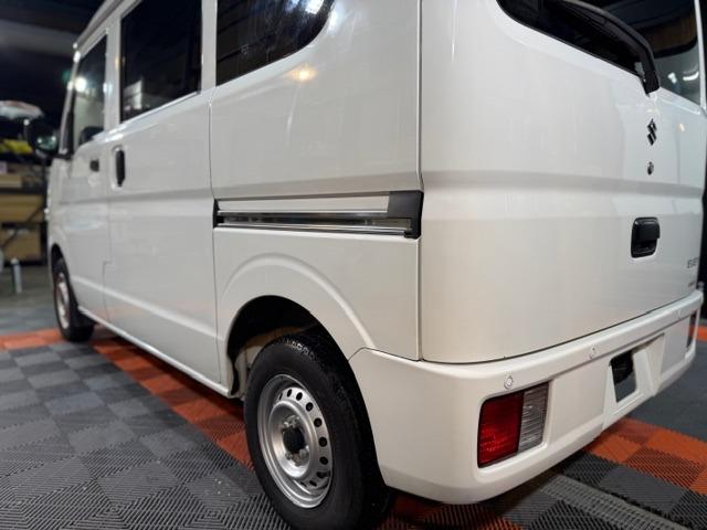 エブリイ ＰＣ　ワンオーナー・禁煙車・記録簿・４速オートマ・デュアルカメラブレーキサポート・衝突被害軽減ブレーキ・パワーウインドウ・キーレス・プライバシーガラス・保証書・取説（31枚目）