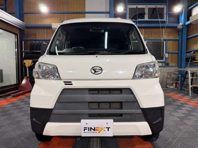 ハイゼットカーゴ ＤＸ　ＳＡＩＩＩ　ワンオーナー・禁煙車・記録簿・衝突被害軽減ブレーキ・パートタイム４ＷＤ・４速オートマ・パワーウインドウ・キーレス・プライバシーガラス・保証書・取説（3枚目）