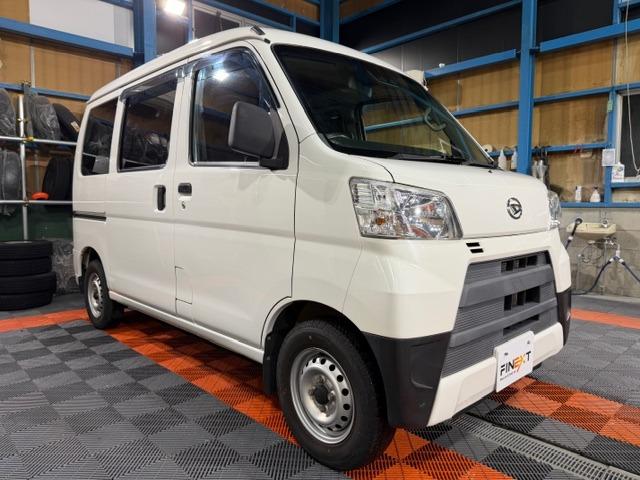 ハイゼットカーゴ ＤＸ　ＳＡＩＩＩ　ワンオーナー・禁煙車・記録簿・衝突被害軽減ブレーキ・パートタイム４ＷＤ・４速オートマ・パワーウインドウ・キーレス・プライバシーガラス・保証書・取説（7枚目）