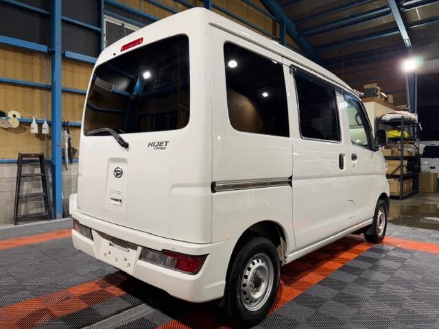 ハイゼットカーゴ ＤＸ　ＳＡＩＩＩ　ワンオーナー・禁煙車・記録簿・衝突被害軽減ブレーキ・パートタイム４ＷＤ・４速オートマ・パワーウインドウ・キーレス・プライバシーガラス・保証書・取説（13枚目）
