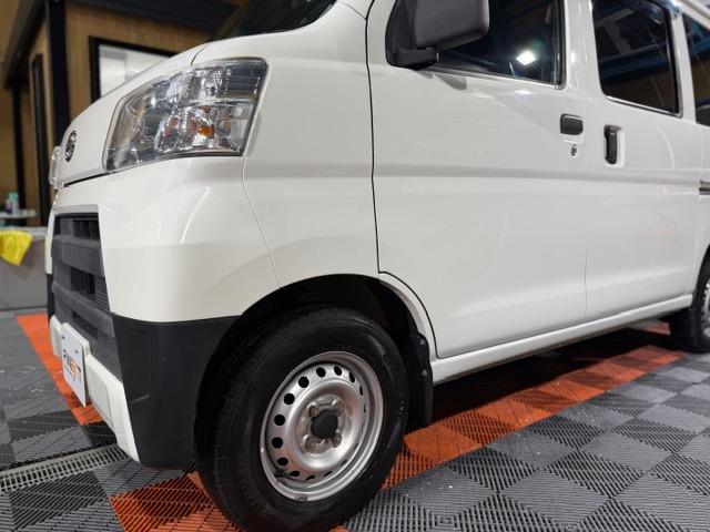 ハイゼットカーゴ ＤＸ　ＳＡＩＩＩ　ワンオーナー・禁煙車・記録簿・衝突被害軽減ブレーキ・パートタイム４ＷＤ・４速オートマ・パワーウインドウ・キーレス・プライバシーガラス・保証書・取説（32枚目）