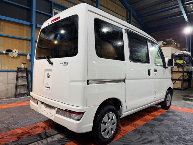 ハイゼットカーゴ クルーズＳＡＩＩＩ　ビジネスパッケージ・ワンオーナー・禁煙車・記録簿・ナビ・バックカメラ・電動格納ミラー・パワーウインドウ・キーレス・プライバシーガラス・保証書・取説（11枚目）