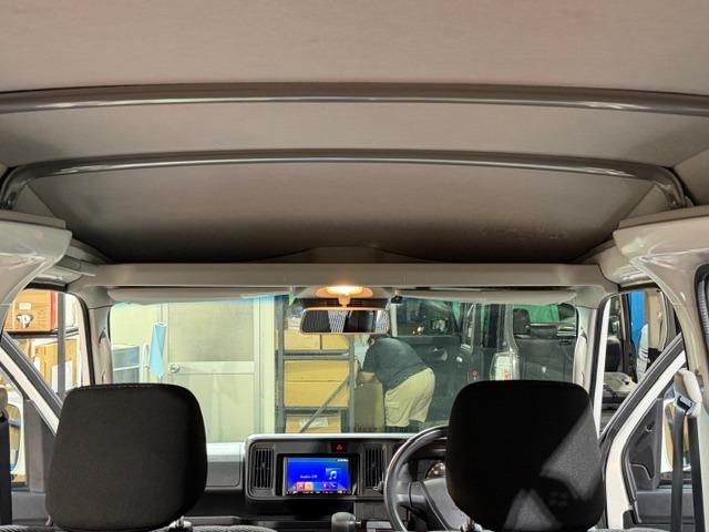 ハイゼットカーゴ クルーズＳＡＩＩＩ　ビジネスパッケージ・ワンオーナー・禁煙車・記録簿・ナビ・バックカメラ・電動格納ミラー・パワーウインドウ・キーレス・プライバシーガラス・保証書・取説（51枚目）