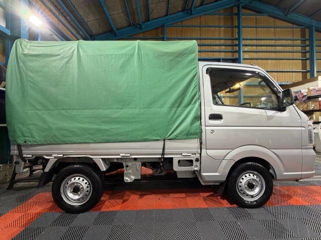キャリイトラック ＫＣエアコン・パワステ　幌付（取り外し可）・ワンオーナー・禁煙車・記録簿・ナビ・ワンセグ・バックカメラ・ＥＴＣ・エアコン・パワステ・保証書・取説（7枚目）