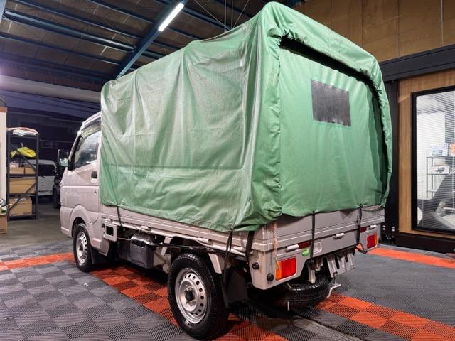 キャリイトラック ＫＣエアコン・パワステ　幌付（取り外し可）・ワンオーナー・禁煙車・記録簿・ナビ・ワンセグ・バックカメラ・ＥＴＣ・エアコン・パワステ・保証書・取説（12枚目）