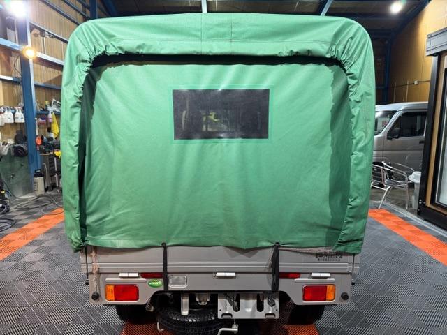 キャリイトラック ＫＣエアコン・パワステ　幌付（取り外し可）・ワンオーナー・禁煙車・記録簿・ナビ・ワンセグ・バックカメラ・ＥＴＣ・エアコン・パワステ・保証書・取説（22枚目）
