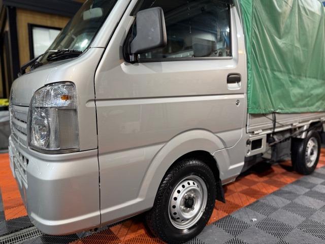 キャリイトラック ＫＣエアコン・パワステ　幌付（取り外し可）・ワンオーナー・禁煙車・記録簿・ナビ・ワンセグ・バックカメラ・ＥＴＣ・エアコン・パワステ・保証書・取説（25枚目）