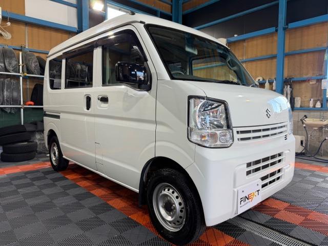 エブリイ ＰＡリミテッド　デュアルカメラブレーキサポート・ワンオーナー・禁煙車・記録簿・デュアルカメラブレーキサポート・ナビ・Ｂｌｕｅｔｏｏｔｈ・キーレス・プライバシーガラス・オーバーヘッドコンソール・保証書・取説（7枚目）