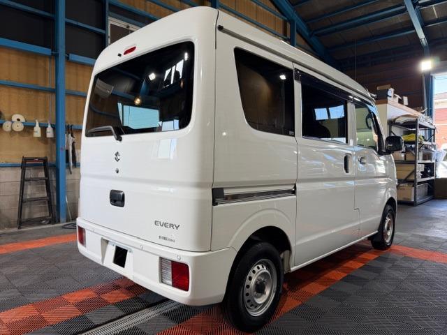 エブリイ ＰＡリミテッド　デュアルカメラブレーキサポート・ワンオーナー・禁煙車・記録簿・デュアルカメラブレーキサポート・ナビ・Ｂｌｕｅｔｏｏｔｈ・キーレス・プライバシーガラス・オーバーヘッドコンソール・保証書・取説（13枚目）
