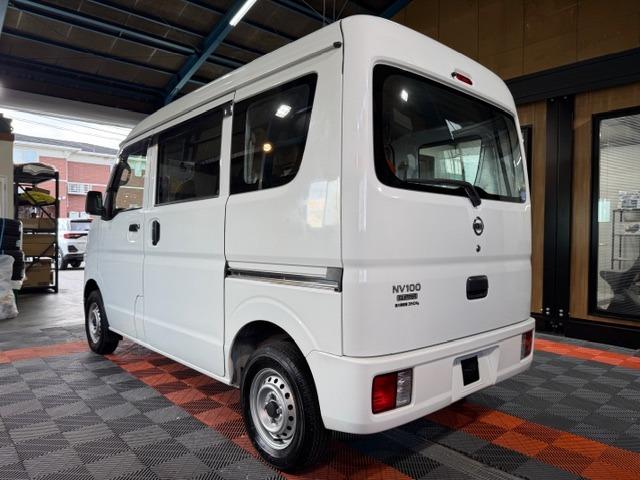 NV100クリッパーバン DX ワンオーナー・禁煙車・記録簿・パートタイム4WD・走行2万キロ・2nd発進・フルフラット・ETC・保証書・取説(14枚目)