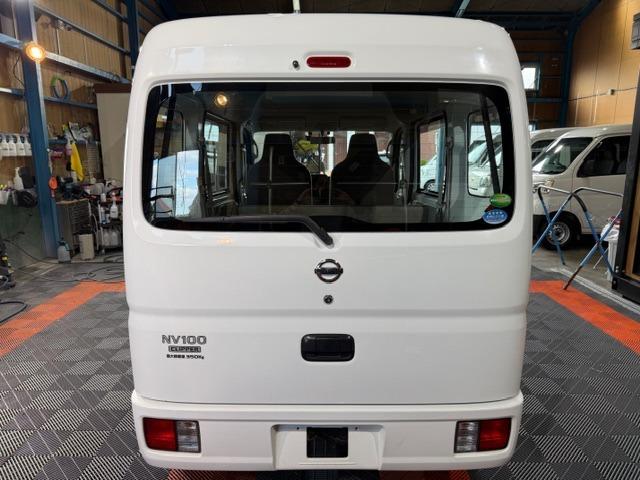 NV100クリッパーバン DX ワンオーナー・禁煙車・記録簿・パートタイム4WD・走行2万キロ・2nd発進・フルフラット・ETC・保証書・取説(27枚目)