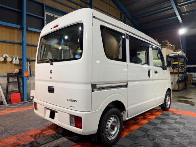 エブリイ PA 禁煙車・タイヤ4本新品・両側スライドドア・フルフラットシート・遠保販売・事業用登録・中古ルーフキャリア(13枚目)