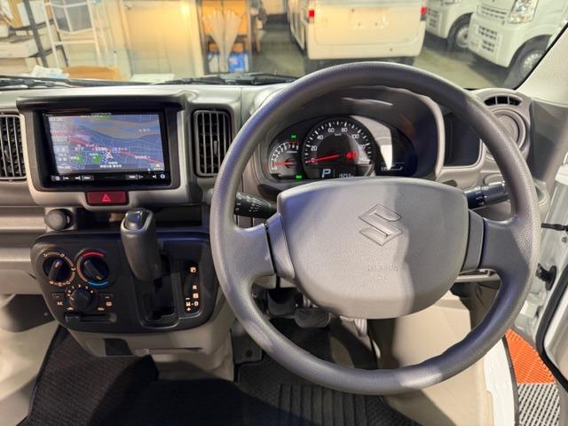 エブリイ ＰＡ　ワンオーナー・スズキセーフティサポート・デュアルカメラブレーキ・禁煙車・オートライト・メモリーナビ・バックカメラ・タコメーター・パーキングソナー・集中ロック・両側スライドドア・保証書・取説（3枚目）