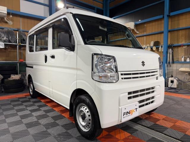 エブリイ ＰＡ　ワンオーナー・スズキセーフティサポート・デュアルカメラブレーキ・禁煙車・オートライト・メモリーナビ・バックカメラ・タコメーター・パーキングソナー・集中ロック・両側スライドドア・保証書・取説（10枚目）