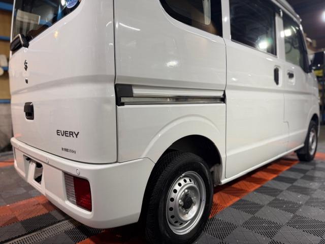 エブリイ ＰＡ　ワンオーナー・スズキセーフティサポート・デュアルカメラブレーキ・禁煙車・オートライト・メモリーナビ・バックカメラ・タコメーター・パーキングソナー・集中ロック・両側スライドドア・保証書・取説（29枚目）