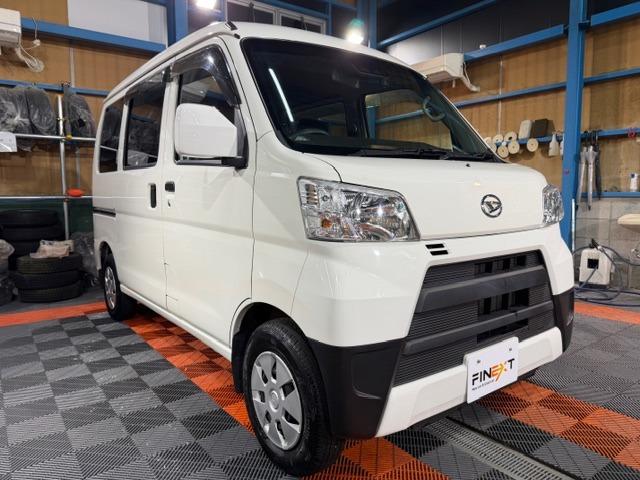 ハイゼットカーゴ クルーズＳＡＩＩＩ　ワンオーナー・記録簿・スマートアシスト３・禁煙車・メモリーナビ・バックカメラ・キーレス・電動格納ミラー・全席ＰＷ・オーバーヘッドシェルフ・両側スライドドア・保証書・取説（7枚目）