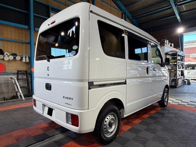 エブリイ PC ワンオーナー・走行946キロ・メモリーナビ・地デジTV・キーレス・スペアキー・パワーウィンドウ・プライバシーガラス・オーバーヘッドシェルフ・両側スライドドア・タイミングチェーンエンジン・保証書・取説(14枚目)