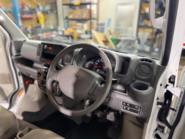 エブリイ ＰＣ　ワンオーナー・禁煙車・記録簿・４速オートマ・デュアルカメラブレーキサポート・パワーウインドウ・キーレス・プライバシーガラス・両側スライドドア・保証書・取説（40枚目）