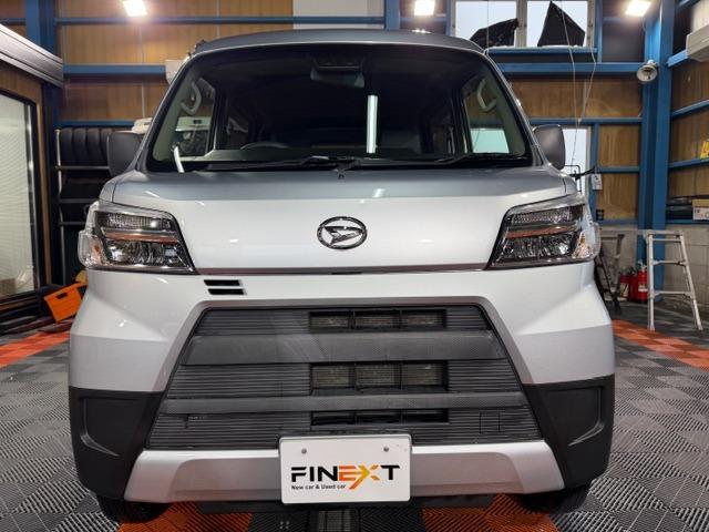 ハイゼットカーゴ スペシャルSAIII ワンオーナー・禁煙車・記録簿・純正LEDヘッドライト・スマートアシスト・4速オートマ・アイドリングストップ・オートハイビーム・社外オーディオ・ドアスピーカー・両側スライドドア・保証書・取説(5枚目)