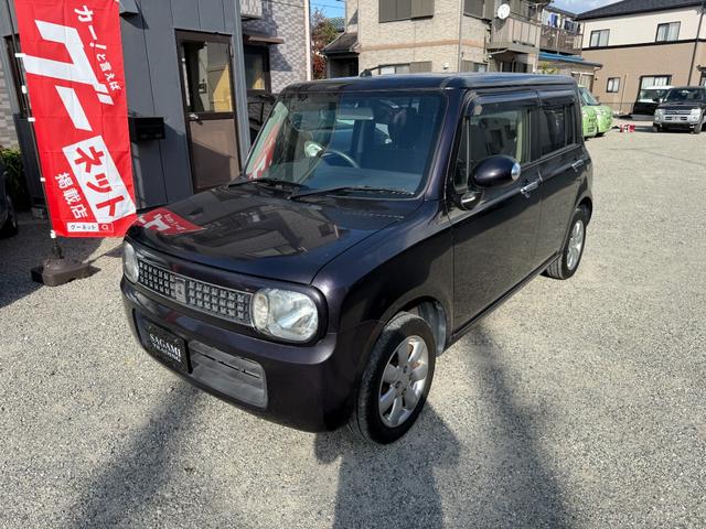 アルトラパン Xセレクション 4WD 車検整備付 ナビ テレビ プッシュスタート アルミ(3枚目)