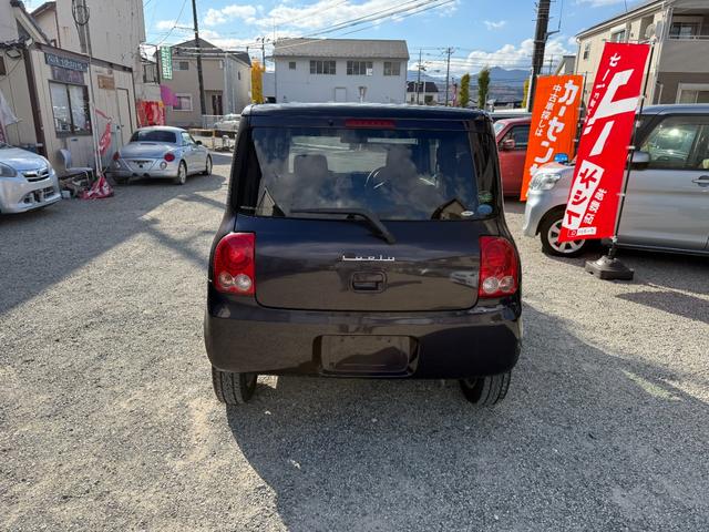 アルトラパン Xセレクション 4WD 車検整備付 ナビ テレビ プッシュスタート アルミ(7枚目)