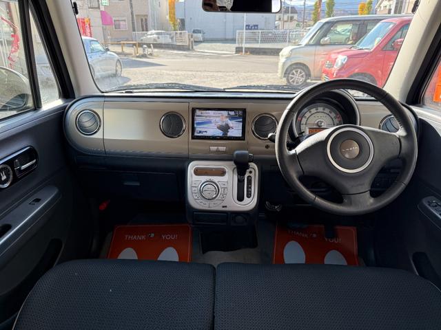 アルトラパン Xセレクション 4WD 車検整備付 ナビ テレビ プッシュスタート アルミ(12枚目)