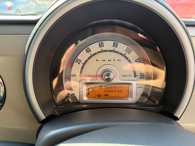 アルトラパン Xセレクション 4WD 車検整備付 ナビ テレビ プッシュスタート アルミ(25枚目)