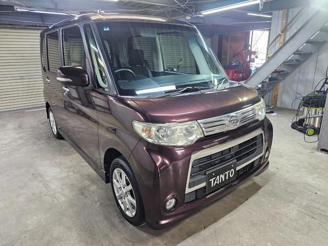 タント カスタムX 後期 パワスラ エコアイドル フルフラットシート ピラーレス スマートキー オートエアコン 電格ミラー CD タイミングチェーン 室内クリーニング済み(18枚目)