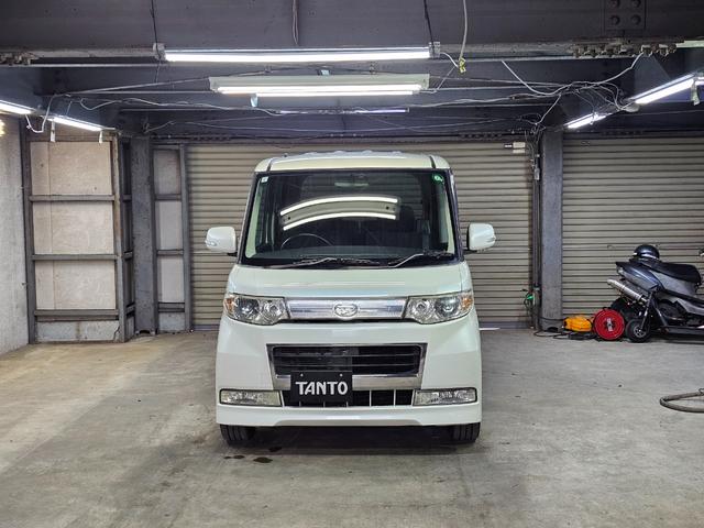 タント カスタムＲＳ　ＩＣターボ　地デジ　ＥＴＣ　パワスラ　スマートキー　オーバーヘッドコンソール　ＭＯＭＯステ　フルフラットシート　電格ミラー　修復歴なし　イルミ　室内クリーニング済み（12枚目）