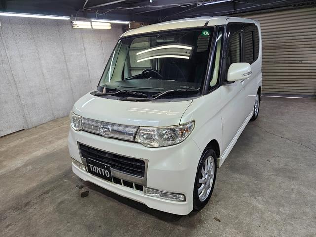 タント カスタムＲＳ　ＩＣターボ　地デジ　ＥＴＣ　パワスラ　スマートキー　オーバーヘッドコンソール　ＭＯＭＯステ　フルフラットシート　電格ミラー　修復歴なし　イルミ　室内クリーニング済み（19枚目）
