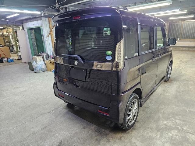 スペーシアカスタム ＸＳ　地デジ　楽ナビ　パワスラ　プッシュスタート　オートライト　フルフラットシート　スマートキー　タイミングチェーン　修復歴なし　室内クリーニング済み　令和８年６月まで（14枚目）