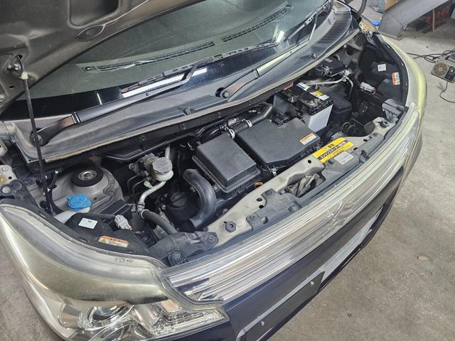 スペーシアカスタム ＸＳ　地デジ　楽ナビ　パワスラ　プッシュスタート　オートライト　フルフラットシート　スマートキー　タイミングチェーン　修復歴なし　室内クリーニング済み　令和８年６月まで（58枚目）