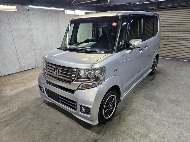 Ｎ－ＢＯＸカスタム Ｇ・ターボパッケージ　Ｂｌｕｅｔｏｏｔｈ接続　バックカメラ　クルーズコントロール　地デジ　両側パワスラ　パドルシフト　オートライト　タイミングチェーン　修復歴なし　プッシュスタート　オートエアコン　室内クリーニング済み（21枚目）