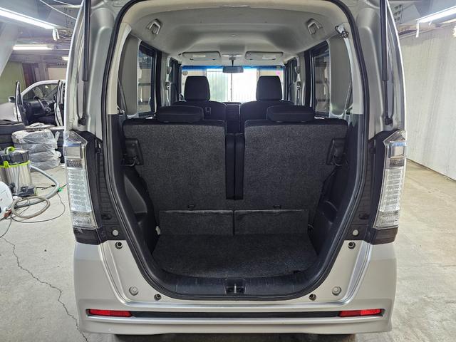 Ｎ－ＢＯＸカスタム Ｇ・ターボパッケージ　Ｂｌｕｅｔｏｏｔｈ接続　バックカメラ　クルーズコントロール　地デジ　両側パワスラ　パドルシフト　オートライト　タイミングチェーン　修復歴なし　プッシュスタート　オートエアコン　室内クリーニング済み（59枚目）