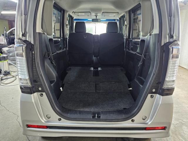 Ｎ－ＢＯＸカスタム Ｇ・ターボパッケージ　Ｂｌｕｅｔｏｏｔｈ接続　バックカメラ　クルーズコントロール　地デジ　両側パワスラ　パドルシフト　オートライト　タイミングチェーン　修復歴なし　プッシュスタート　オートエアコン　室内クリーニング済み（60枚目）