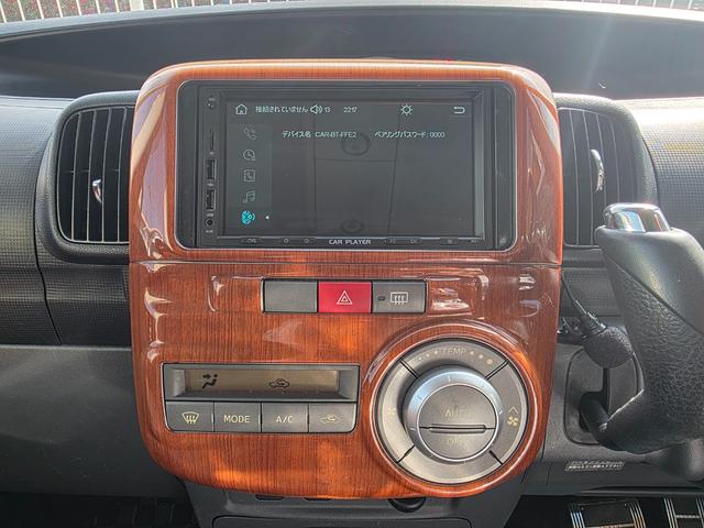 タント カスタムＲＳ　ローダウン　ＩＣターボ　新品ディスプレイオーディオ　Ｂｌｕｅｔｏｏｔｈ　ＣＡＲＰＬＡＹ　オプションウッドパネル　パワスラ　ＭＯＭＯステ　オーバーヘッドコンソール　タイミングチェーン　ＣＶＴＦ交換歴あり（8枚目）