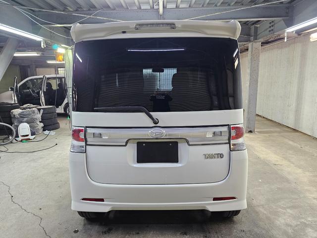 タント カスタムＲＳ　ローダウン　ＩＣターボ　新品ディスプレイオーディオ　Ｂｌｕｅｔｏｏｔｈ　ＣＡＲＰＬＡＹ　オプションウッドパネル　パワスラ　ＭＯＭＯステ　オーバーヘッドコンソール　タイミングチェーン　ＣＶＴＦ交換歴あり（17枚目）