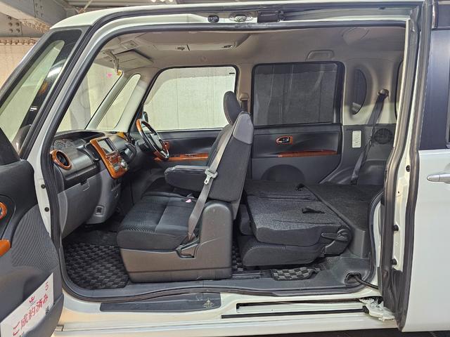 タント カスタムＲＳ　ローダウン　ＩＣターボ　新品ディスプレイオーディオ　Ｂｌｕｅｔｏｏｔｈ　ＣＡＲＰＬＡＹ　オプションウッドパネル　パワスラ　ＭＯＭＯステ　オーバーヘッドコンソール　タイミングチェーン　ＣＶＴＦ交換歴あり（53枚目）