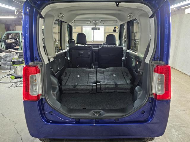 タント Ｘターボ　ターボ付き４ＷＤ　新品ディスプレイオーディオ　Ｂｌｕｅｔｏｏｔｈ接続　ＣＡＲＰＬＡＹ　パワスラ　フルフラットシート　オートエアコン　タイミングチェーン　修復歴なし　室内クリーニング済み（63枚目）