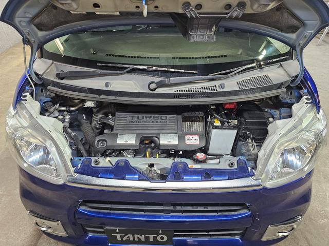 タント Ｘターボ　ターボ付き４ＷＤ　新品ディスプレイオーディオ　Ｂｌｕｅｔｏｏｔｈ接続　ＣＡＲＰＬＡＹ　パワスラ　フルフラットシート　オートエアコン　タイミングチェーン　修復歴なし　室内クリーニング済み（65枚目）