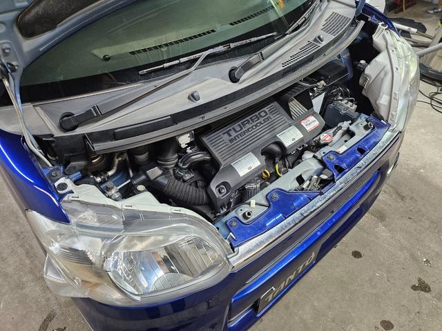 タント Ｘターボ　ターボ付き４ＷＤ　新品ディスプレイオーディオ　Ｂｌｕｅｔｏｏｔｈ接続　ＣＡＲＰＬＡＹ　パワスラ　フルフラットシート　オートエアコン　タイミングチェーン　修復歴なし　室内クリーニング済み（66枚目）