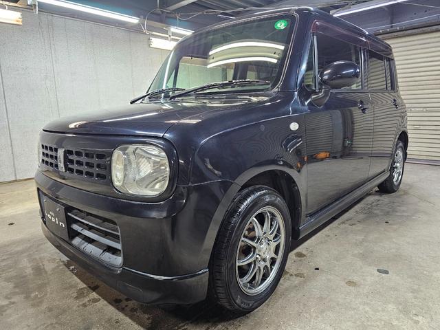 アルトラパン G 純正オプション ハーフエアロ スマートキー2個 社外アルミホイール プッシュスタート シートリフター タイミングチェーン 修復歴なし AA評価4点 室内クリーニング済み(17枚目)