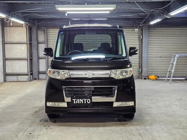 タント カスタムXリミテッド ETC 地デジ スマートキー パワスラ 電格ミラー ピラーレス フルフラットシート オートエアコン タイミングチェーン 修復歴なし 車検R8 9月まで(13枚目)