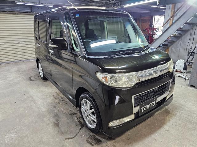 タント カスタムXリミテッド ETC 地デジ スマートキー パワスラ 電格ミラー ピラーレス フルフラットシート オートエアコン タイミングチェーン 修復歴なし 車検R8 9月まで(19枚目)